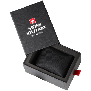 Swiss Military By Chrono 43 mm Quartz 10 ATM Argenté