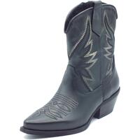 Chaussures Femme Low boots Metisse DX606 Vitello Nero Noir