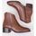 Chaussures Femme Bottines Wonders G-5130 Marron