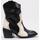Chaussures Femme Bottes Wonders H-5821 Noir
