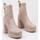 Chaussures Femme Bottines Refresh 171352 Beige
