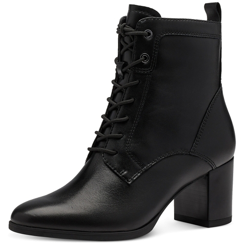 Chaussures Femme Boots Tamaris Boots lacets 25103-41-BOTTES Noir