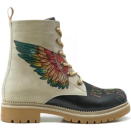 Chaussures Femme Boots Goby NJR149 multicolorful