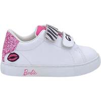 Chaussures Femme Baskets mode Bons baisers de Paname Mini Edith Barbie Grl Pwr Zebra Blanc