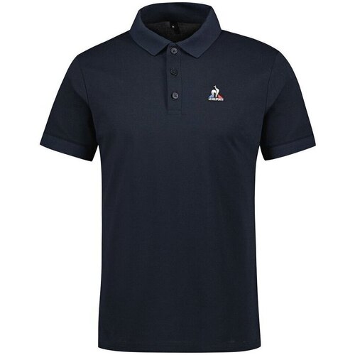 Vêtements Homme Débardeurs / T-shirts sans manche Le Coq Sportif Ess N2 Short Sleeve Polo Bleu