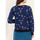 Vêtements Femme Pulls La Fiancee Du Mekong Pull jacquard à motif JAYDEN Bleu