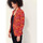 Vêtements Femme Vestes / Blazers La Fiancee Du Mekong Veste imprimée maille chaude cintrée CATLINE Rouge