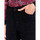 Vêtements Femme Pantalons Longueur des jambeskong Pantalon velours côtelé uni cigarette MARITA Noir