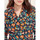 Vêtements Femme Manteaux La Fiancee Du Mekong Manteau velours imprimé mi-long BARINA Orange