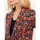 Vêtements Femme Vestes / Blazers La Fiancee Du Mekong Veste imprimée maille chaude cintrée CATLINE Orange