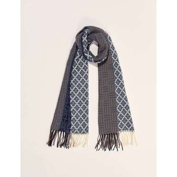Accessoires textile Femme Echarpes / Etoles / Foulards Foulard En Soie Imprimé Carrekong Echarpe en maille CAMIL Bleu