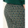 Vêtements Femme Pantalons La Fiancee Du Mekong Pantalon velours lisse imprimé cigarette MARITA Vert