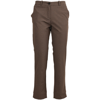 Vêtements Femme Pantalons Gilets / Cardiganscci Designs w23699-80 Marron