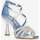 Chaussures Femme Sandales et Nu-pieds Albano 3216-METALLIZZATO-ARGENTO Argenté