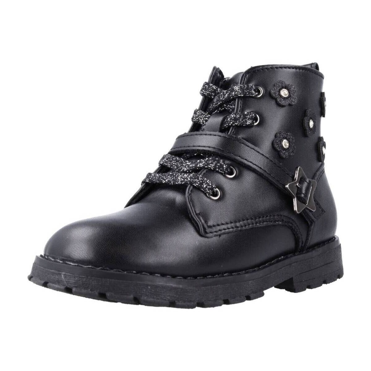 Chaussures Fille Bottes Chicco ANKLE BOOT talla CERLY Noir
