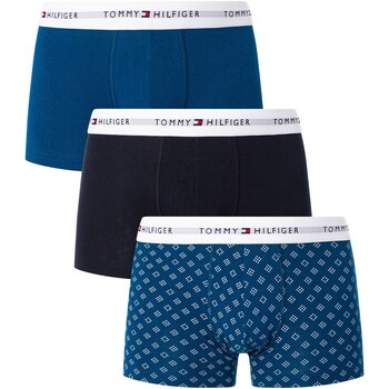 Sous-vêtements Tape Caleçons Tommy Hilfiger Lot de 3 boxers en coton Signature Essentials Multicolore