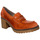 Chaussures Femme Bottines Mkd Mocassin ralph Orange