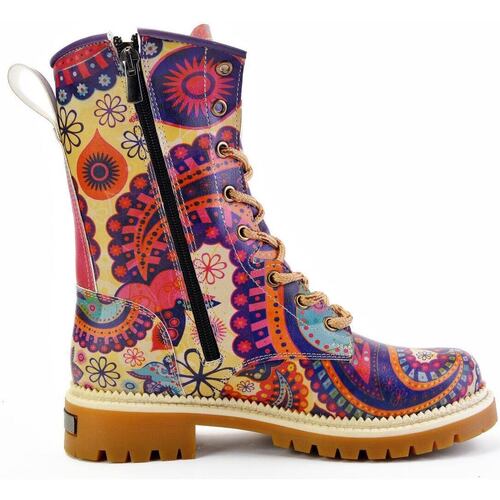 Chaussures Femme Boots Goby JNR102 multicolorful