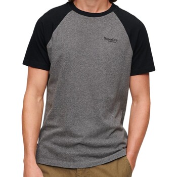 Vêtements Homme T-shirts manches courtes Superdry 223229 Noir