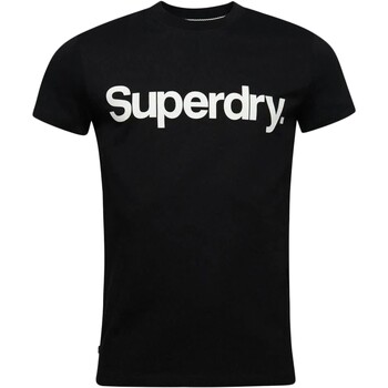 Vêtements Homme T-shirts manches courtes Superdry 223122 Noir