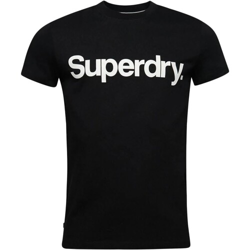 Vêtements Homme T-shirts manches courtes Superdry Coro Logo Classic Noir