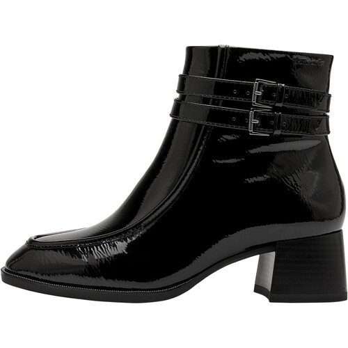 Chaussures Femme Boots Tamaris Bottines à Zip Noir