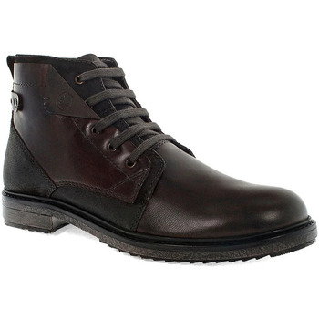 Chaussures Homme Bottes Lumberjack MID BOOT LACE UP Marron