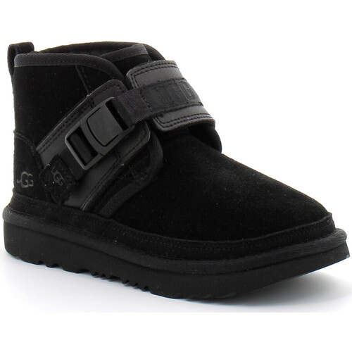 Chaussures Enfant Boots Ultra UGG Botte Neumel Snapback Kids Noir