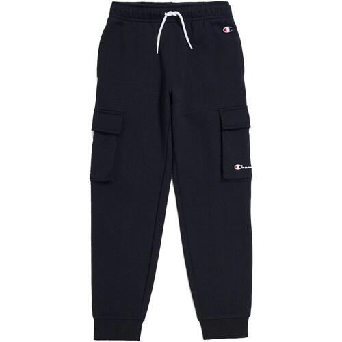 Vêtements Garçon Pantalons de survêtement Champion Rib cuff pants Noir