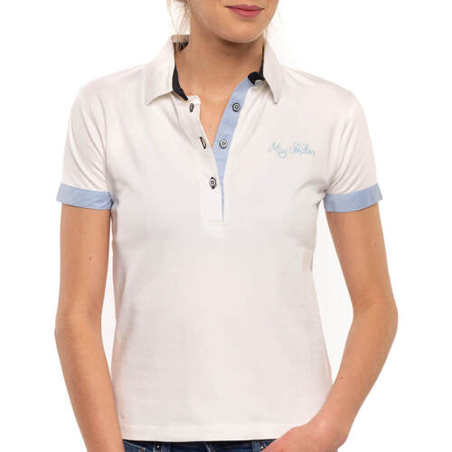 Vêtements Femme monogram-motif cotton-piqu polo shirt Shilton Polo lycra miss 