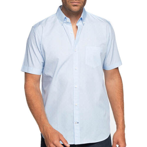 Vêtements Homme Chemises manches courtes Shilton Chemise manches courtes poche imprimée 