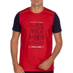 Love Moschino Svart kort t-shirt med flerfärgad logga