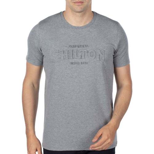 Vêtements Homme Pochettes / Sacoches Shilton T-shirt manches courtes relief 