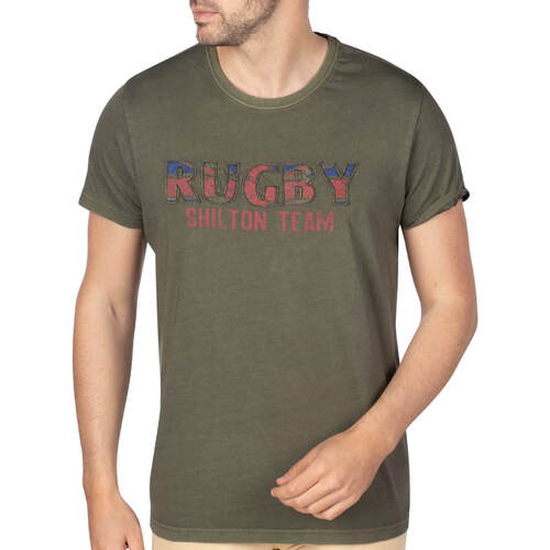 Vêtements Homme Plaids / jetés Shilton Tshirt rugby VINTAGE 