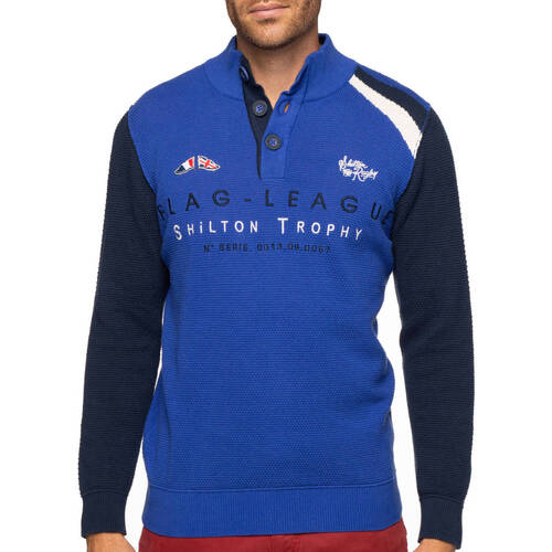 Vêtements Homme Pulls Shilton Pull rugby col montant FLAG 