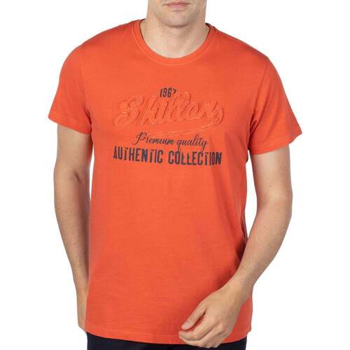 Vêtements Homme T-shirts manches courtes Shilton T-shirt suit original 