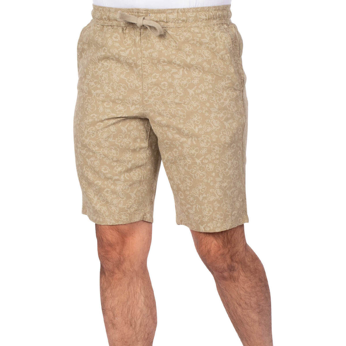 Vêtements Homme Shorts Boxy / Bermudas Shilton Bermuda lin FANTAISIE 