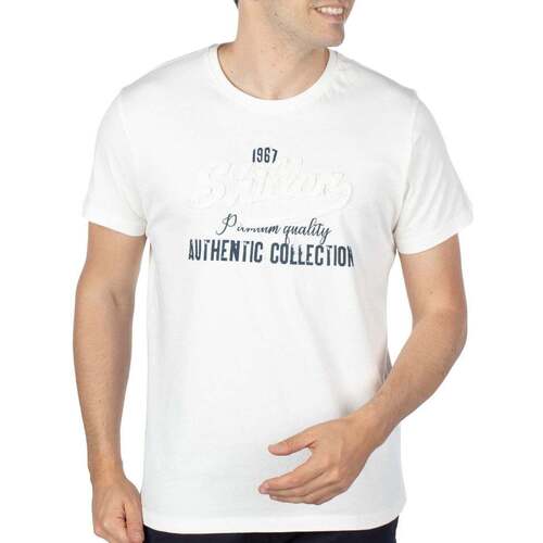 Vêtements Homme T-shirts manches Navy Shilton T-shirt  original 