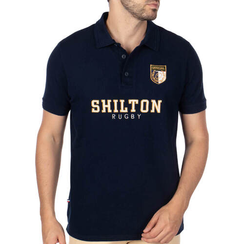 Vêtements Homme Polos manches courtes Shilton Polo rugby cup NATIONS 