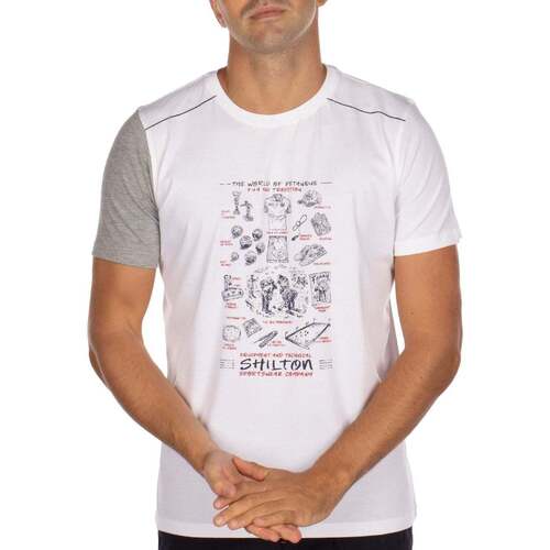 Vêtements Homme T-shirts manches courtes Shilton Tshirt suit world PETANQUE 