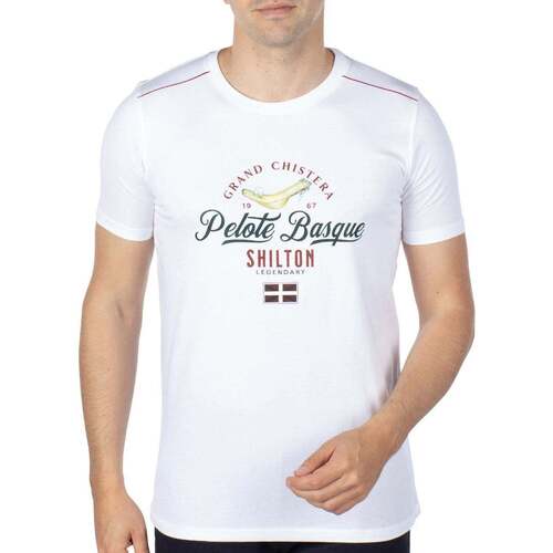 Vêtements Homme T-shirts textured manches courtes Shilton T-shirt grand chistera 