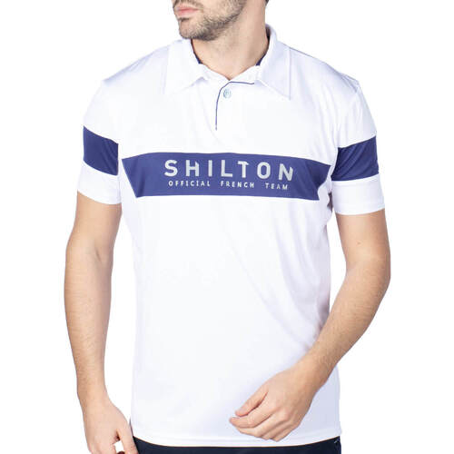 Vêtements Homme Polos manches courtes Shilton Polo Slim sport bicolore 