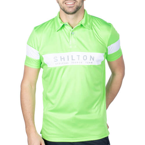 Vêtements Homme office-accessories footwear polo-shirts Scarves Shilton Polo sport bicolore 