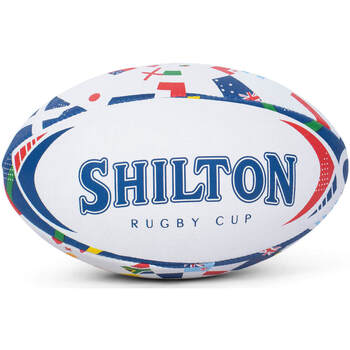 Accessoires Homme Ballons de sport Shilton Ballon rugby nations Blanc