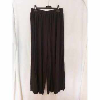 Vêtements Femme Pantalons fluides / Sarouels Shein Pantalon fluide Noir