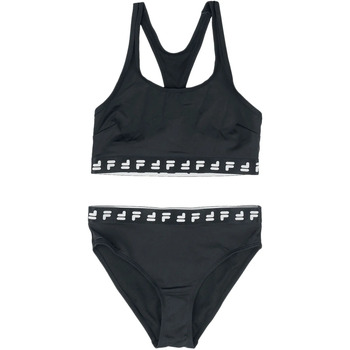 Vêtements Femme Maillots de Polarfleece 2 pièces Fila Maillot de Polarfleece bikini  SALINAS bikini dos nageur Femme Noir