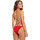 Vêtements Femme Maillots de bain 2 pièces Fila Costume de Bikini Triangle FENDU pour Femme Rouge et Blanc Rouge