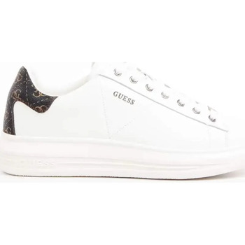 Chaussures Homme Baskets basses Basche Guess vibo Blanc