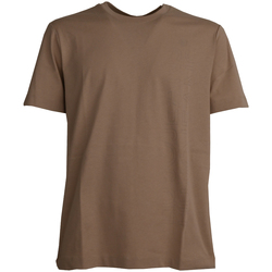 Vêtements Homme T-shirts Nylon manches courtes Liu Jo m223p204teejmirror-245 Marron