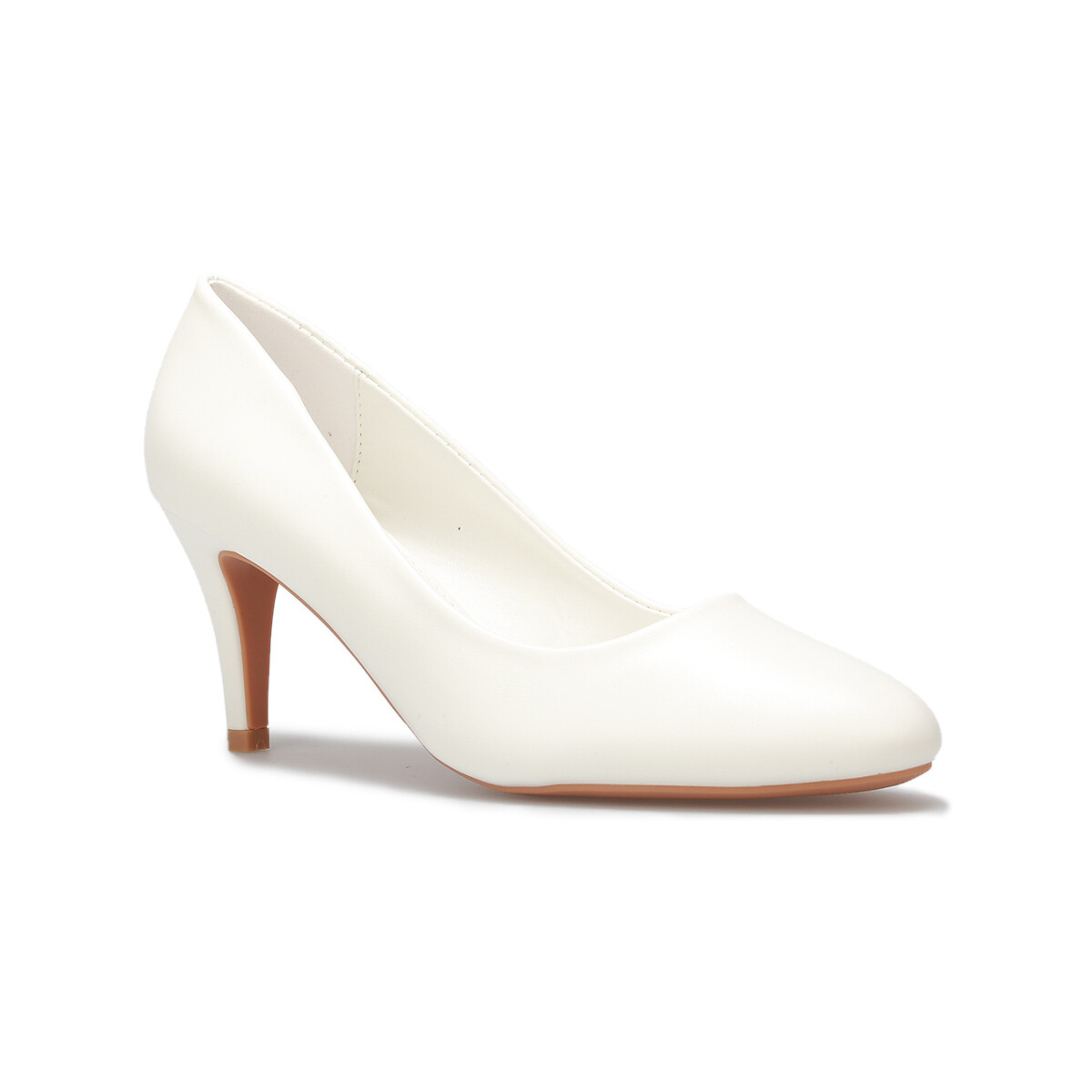 Chaussures Femme Escarpins La Modeuse 68010_P158445 Blanc